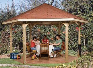 Drewniany domek narzędziowy – najlepszy na narzędzia ogrodowe! Drewniany domek narzędziowy